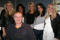 New Girl Band PHACEBOOK with me at kmfm Early Feb 2010