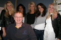 New Girl Band PHACEBOOK with me at kmfm Early Feb 2010
