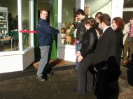 opening of a new shop Christmas 2008 Nr Dover 