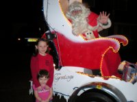 Johnny as Santa out with Ramsgate Rotary