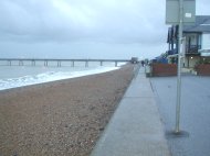 Along the sea front at Deal
