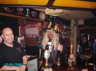 Thats Better, the guy in the funny hat is Tony you'll see him the otherside of the bar, he'll make you smile 