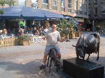 Ian taking time off from the Jersey beer festival