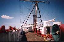 Ross in Tilbury looking back