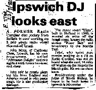 Newspaper cutting  September 1980 