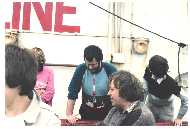 Johnny With a Jumper knitted by Jenny Knight of Ramsgate
