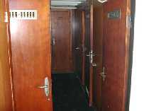 Accomadation passageway on the ship