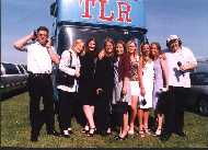 Girls by the bus in Margate