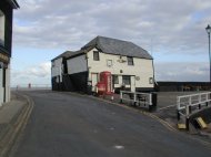 Old Lifeboat house on the harbour at Broadstairs