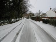 St Georges Road going into town from the Bay