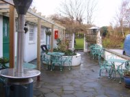 Looking out to the Garden at The St Crispin at Worth