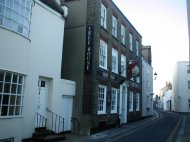 The Ship inn, Middle Street Deal. Always a good selection of real ale's here